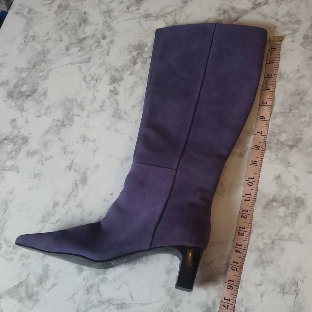 Chadwicks Purple Highheel Boots - Picture 12 of 12